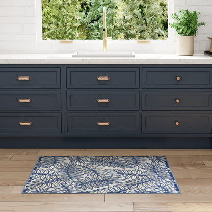 Nourison Alice Indoor/Outdoor Floral Area Rug