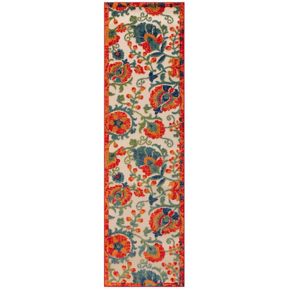 Nourison Alice Indoor/Outdoor Floral Area Rug