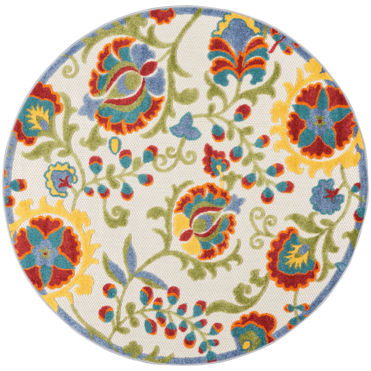 Nourison Alice Indoor/Outdoor Floral Area Rug