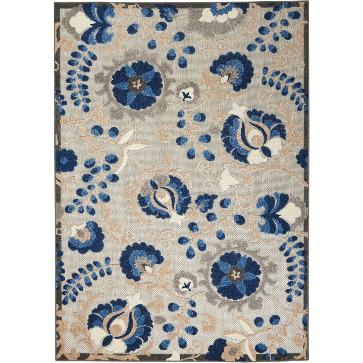 Nourison Alice Indoor/Outdoor Floral Area Rug