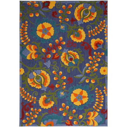 Nourison Alice Indoor/Outdoor Floral Area Rug