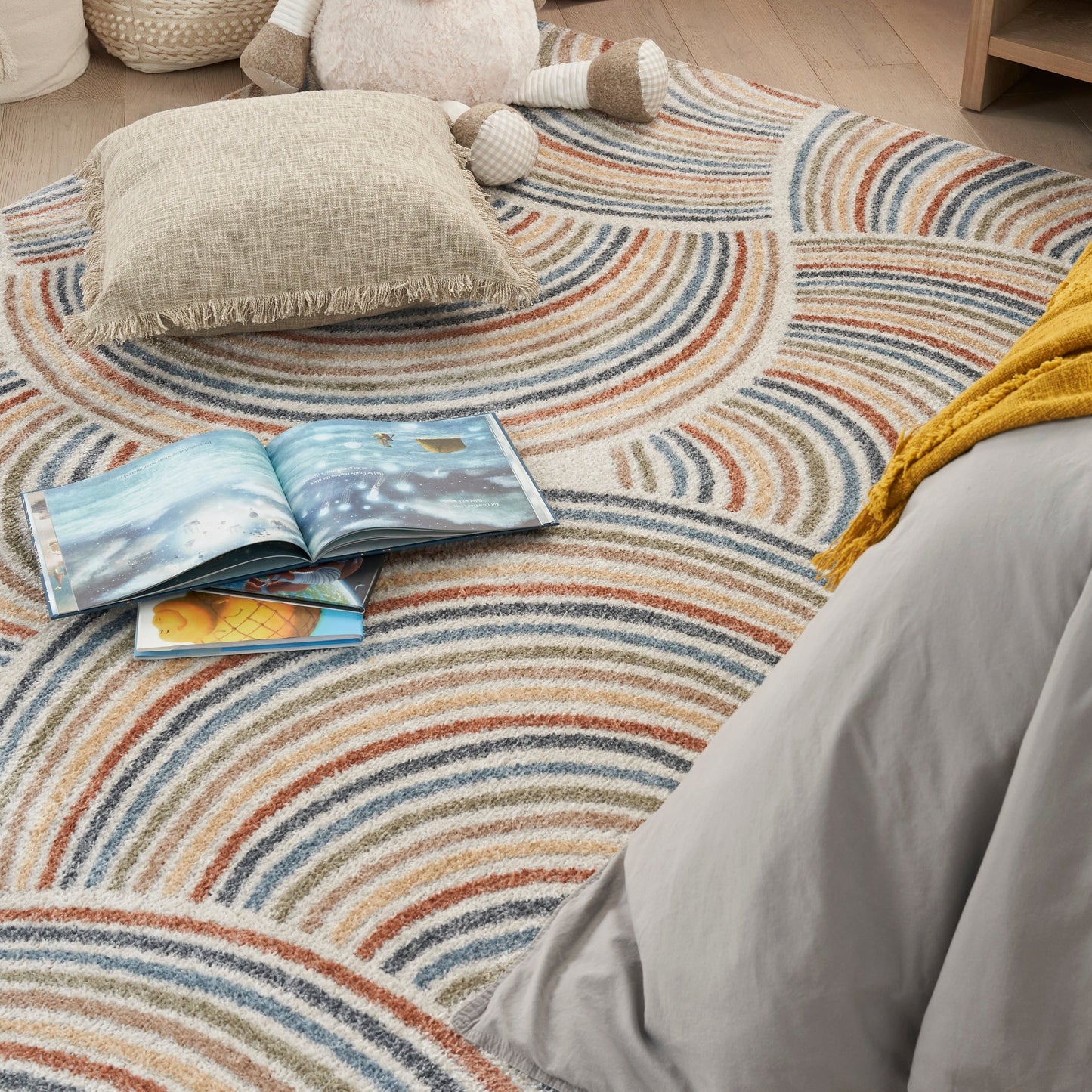 Nourison Astra Machine Washable All-over Design Area Rug