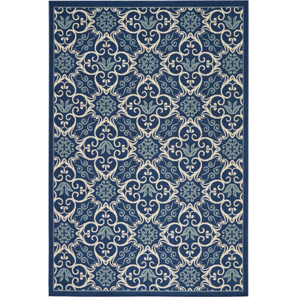 Nourison Caribbean Floral Geometric Indoor/Outdoor Area Rug