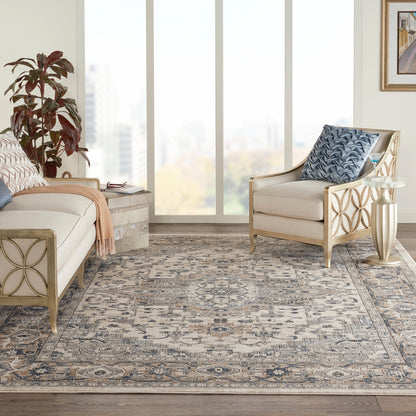Nourison Concerto Classic Persian Medallion Area Rug.