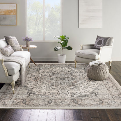 Nourison Concerto Classic Persian Medallion Area Rug.