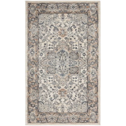 Nourison Concerto Classic Persian Medallion Area Rug.