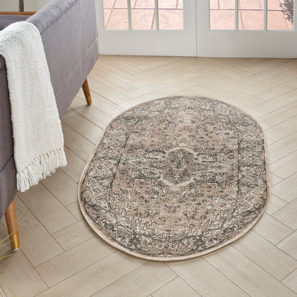 Nourison Concerto Classic Persian Medallion Area Rug.
