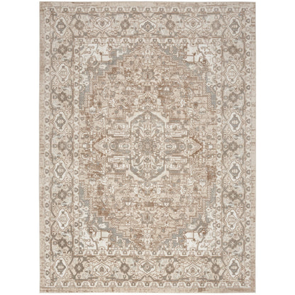 Nourison Concerto Classic Persian Medallion Area Rug.