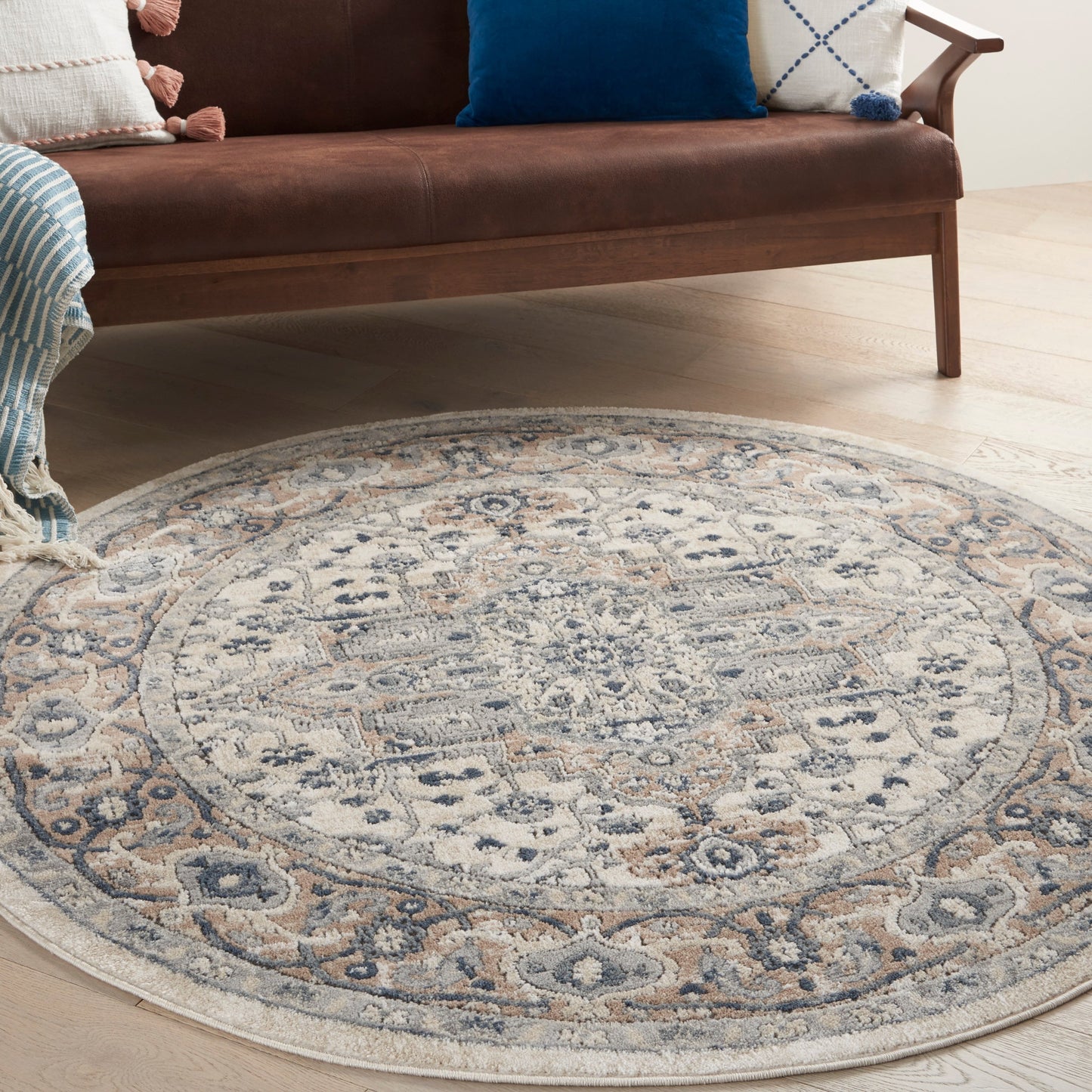 Nourison Concerto Classic Persian Medallion Area Rug.