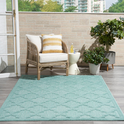 Nourison Easy Care Indoor/Outdoor Moroccan Trellis Area Rug