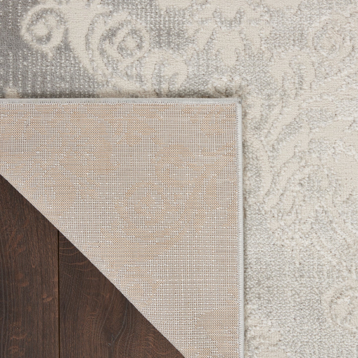 Nourison Elation Damask Pattern French Country Area Rug