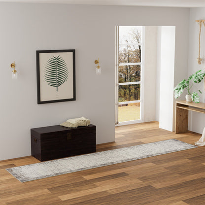 Nourison Emily Indoor only Ivory Grey Abstract Area Rug