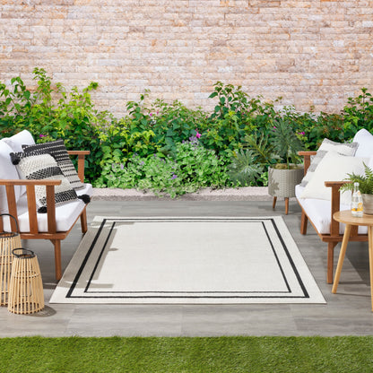 Nourison Essentials Indoor/Outdoor Solid Area Rug