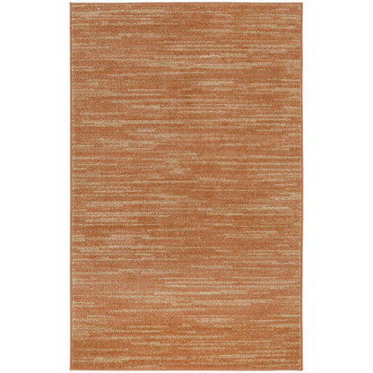 Nourison Essentials Solid Contemporary Indoor/Outdoor Area Rug