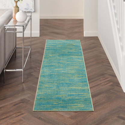 Nourison Essentials Solid Contemporary Indoor/Outdoor Area Rug