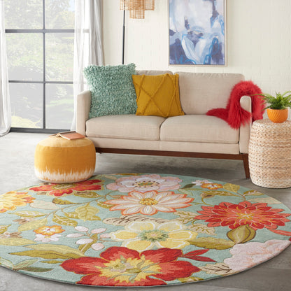 Nourison Fantasy Floral Wildflowers Area Rug