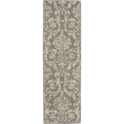 Nourison Jubilant Vintage Farmhouse Damask Area Rug