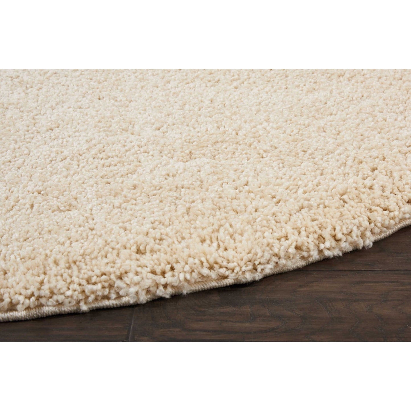 Nourison Malibu Shag Modern Plush Solid Area Rug