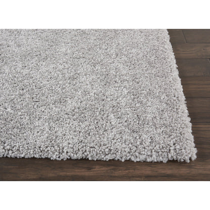 Nourison Malibu Shag Modern Plush Solid Area Rug