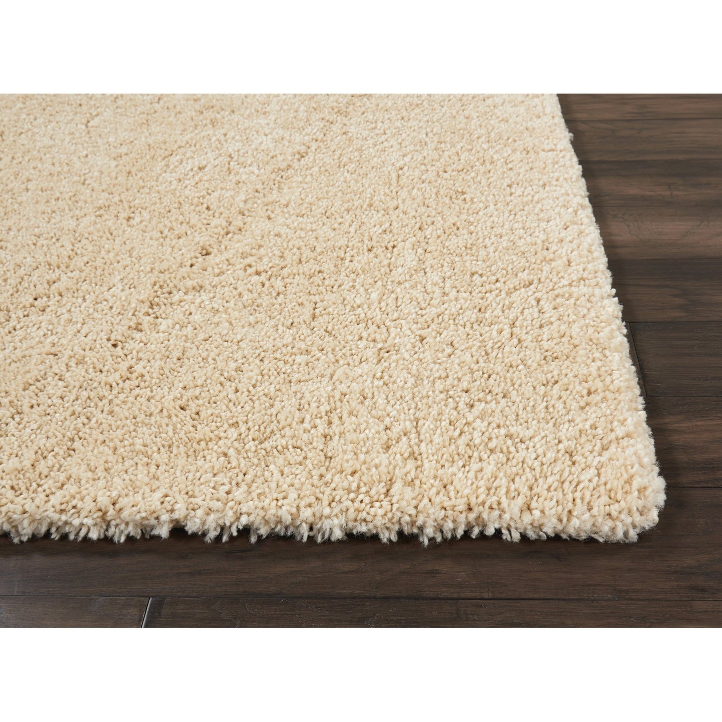 Nourison Malibu Shag Modern Plush Solid Area Rug