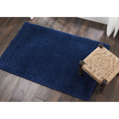 Nourison Malibu Shag Modern Plush Solid Area Rug