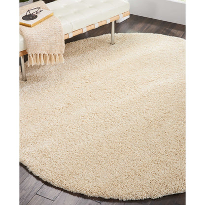 Nourison Malibu Shag Modern Plush Solid Area Rug