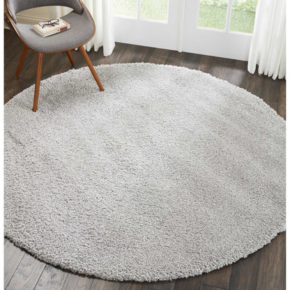 Nourison Malibu Shag Modern Plush Solid Area Rug
