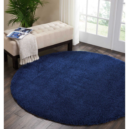 Nourison Malibu Shag Modern Plush Solid Area Rug