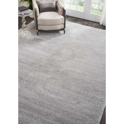 Nourison Malibu Shag Modern Plush Solid Area Rug