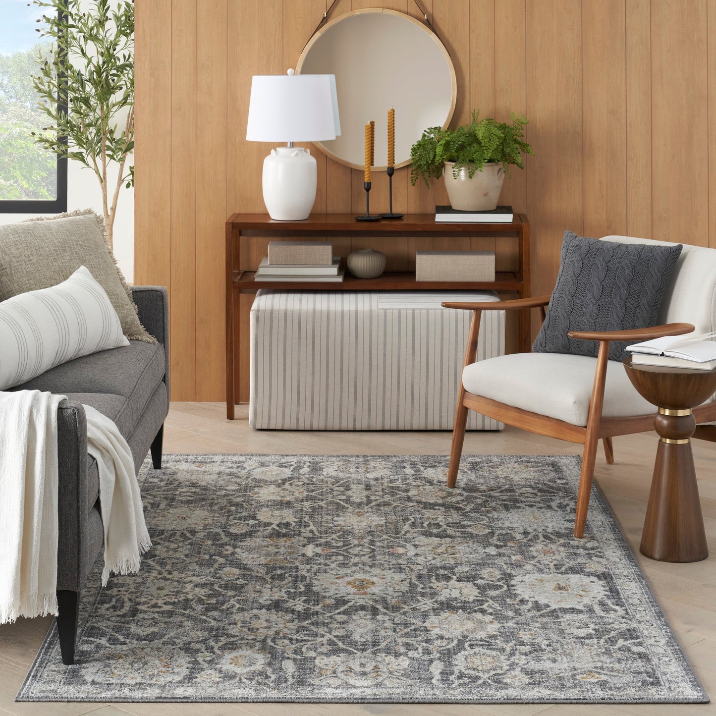 Nourison Oushak Home Indoor Persian Area Rug