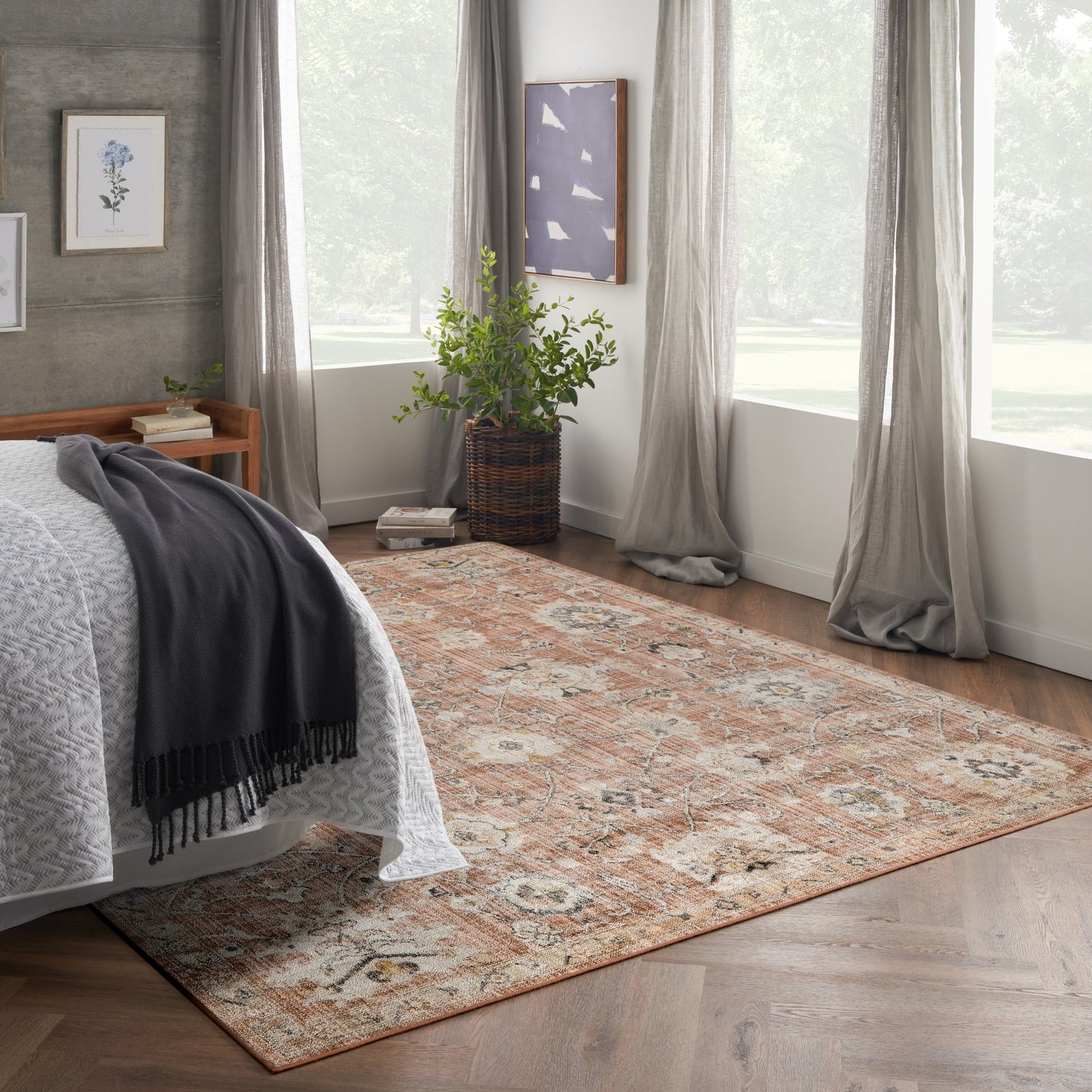 Nourison Oushak Home Indoor Persian Area Rug