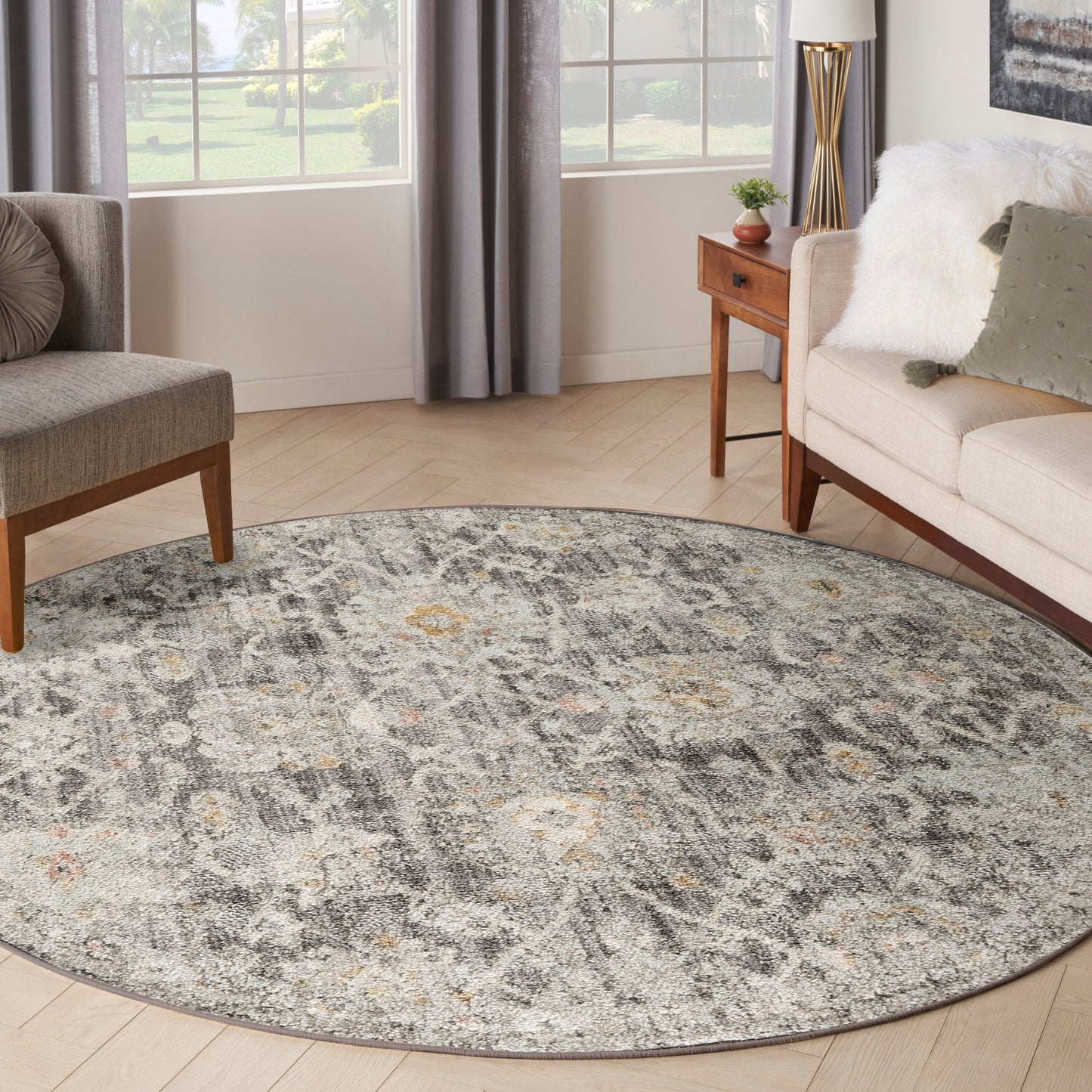 Nourison Oushak Home Indoor Persian Area Rug
