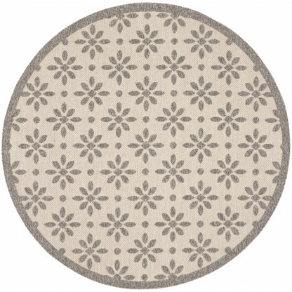 Nourison Palamos Modern Floral Hi Low Geometric Indoor Outdoor Area Rug