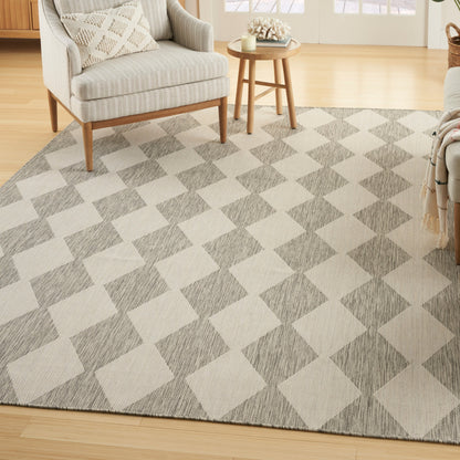 Nourison Positano Indoor/Outdoor Geometric Area Rug