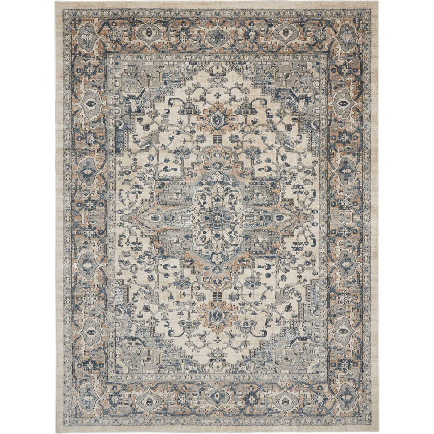 Nourison Quarry Indoor only Persian Area Rug.