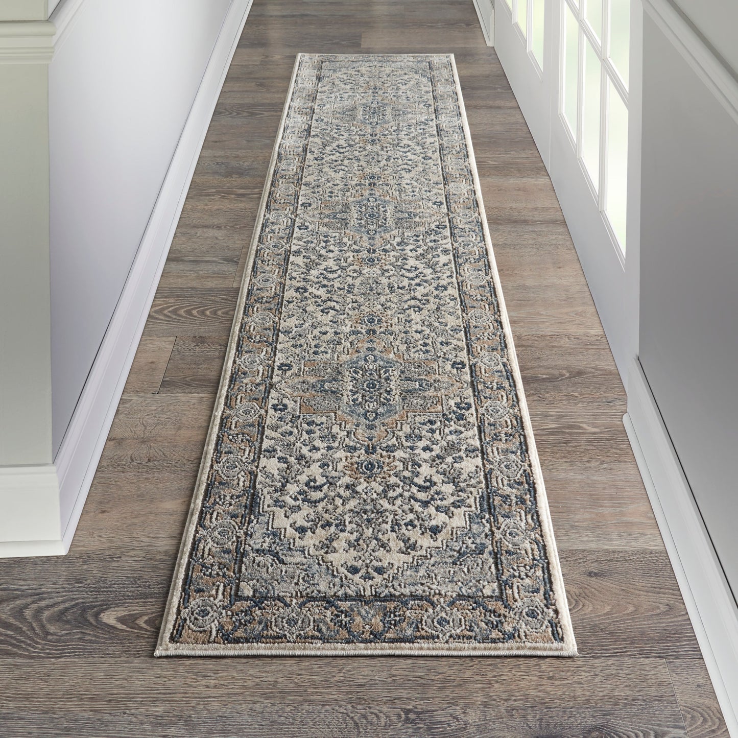 Nourison Quarry Indoor only Persian Area Rug.