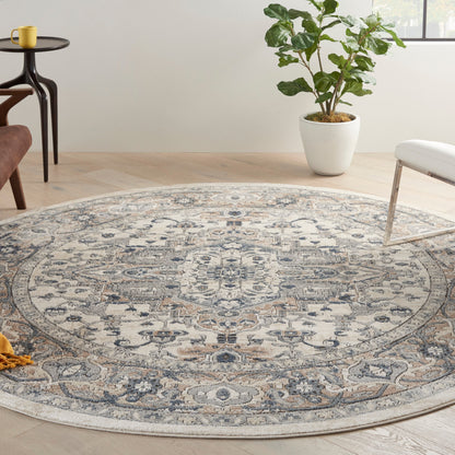Nourison Quarry Indoor only Persian Area Rug.