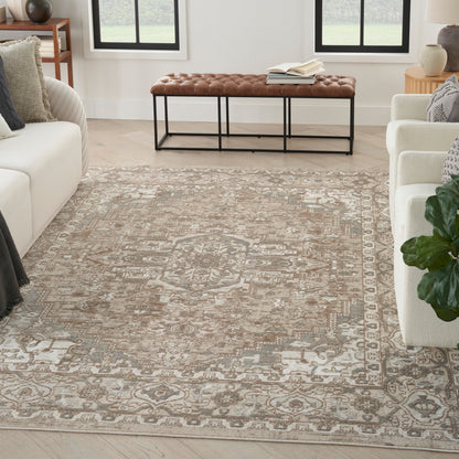 Nourison Quarry Indoor only Persian Area Rug.