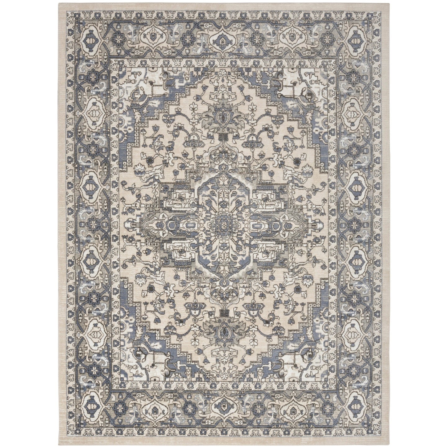 Nourison Quarry Indoor only Persian Area Rug.