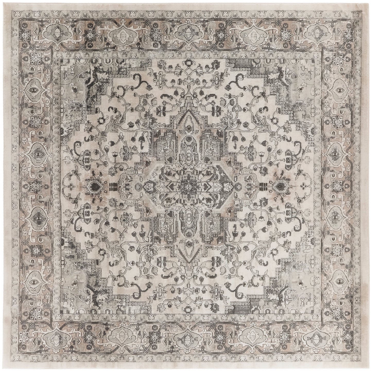 Nourison Quarry Indoor only Persian Area Rug.