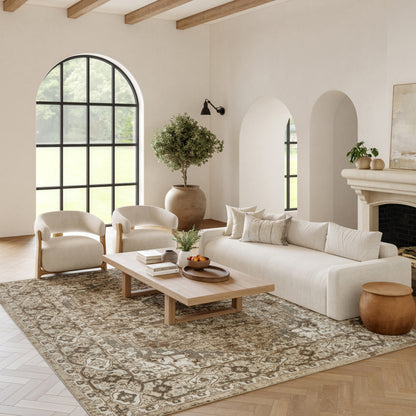 Nourison Quarry Indoor only Persian Area Rug.