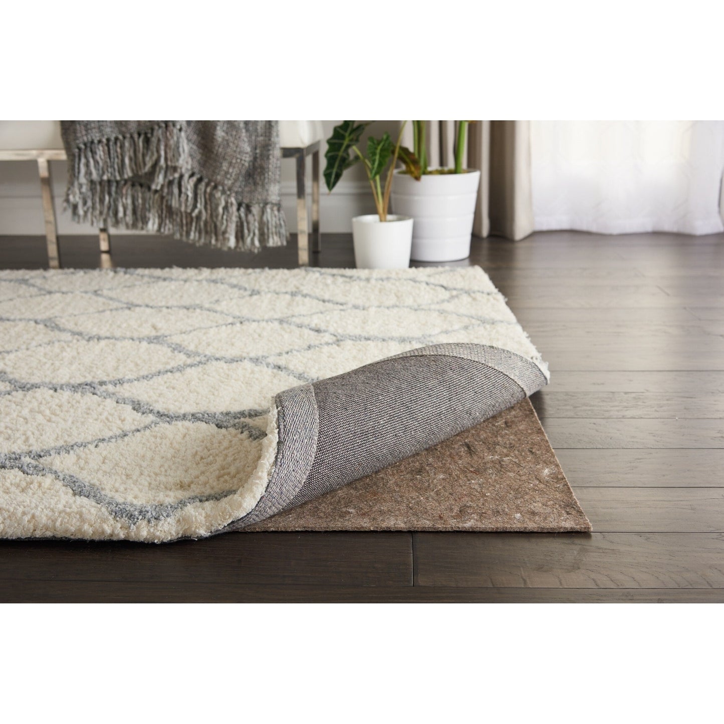 Nourison Reversible Non-slip Dual-surface Rug Pad - Tan