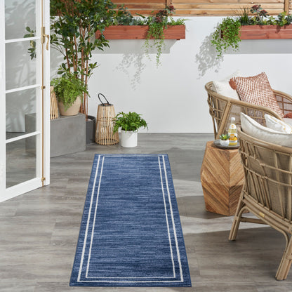 Nourison Sandy Indoor / Outdoor Solid Area Rug