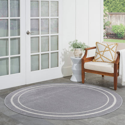 Nourison Sandy Indoor / Outdoor Solid Area Rug