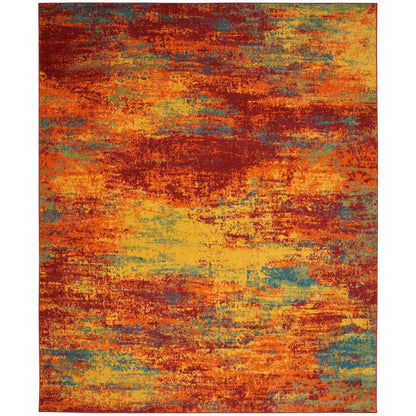 Nourison Sandy Indoor/Outdoor Abstract Area Rug