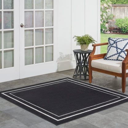 Nourison Sandy Indoor / Outdoor Solid Area Rug