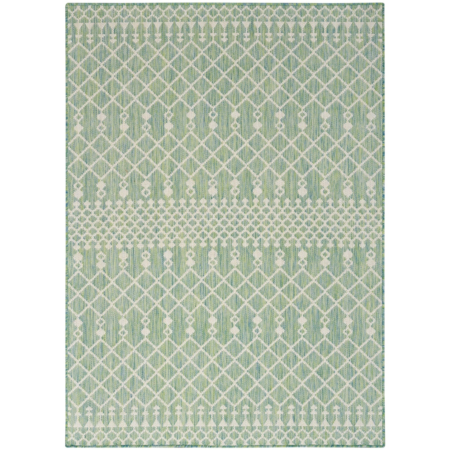 Nourison Selerno Indoor/Outdoor Moroccan Area Rug.