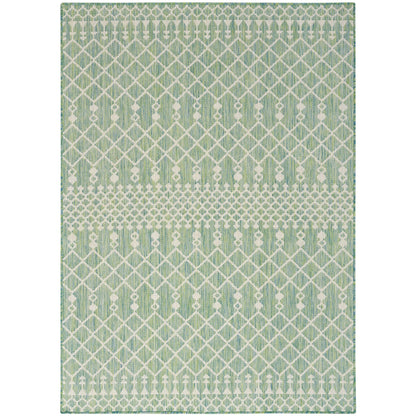 Nourison Selerno Indoor/Outdoor Moroccan Area Rug.