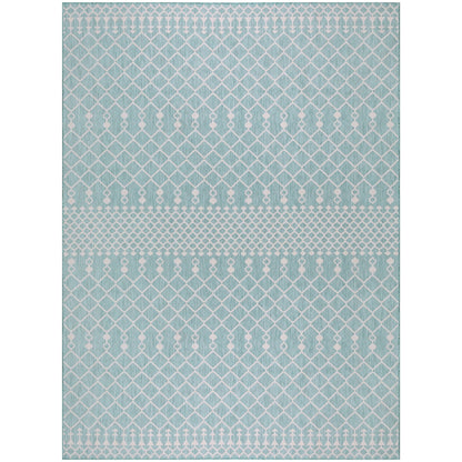Nourison Selerno Indoor/Outdoor Moroccan Area Rug.