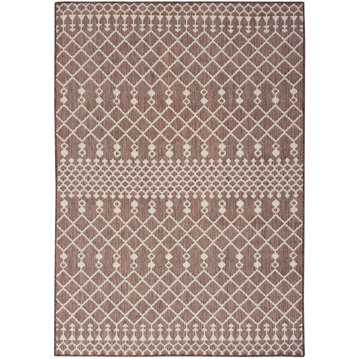 Nourison Selerno Indoor/Outdoor Moroccan Area Rug.